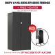 DEFY 614L SIDE-BY-SIDE FRIDGE + FREE OIL FILLED RADIATOR HEATER | Radian Online Zambia