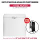 DEFY 254L SOLAR DC CHEST FREEZER + FREE OIL FILLED RADIATOR HEATER | Radian Online Zambia