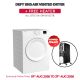 DEFY 8KG AIR VENTED DRYER + FREE OIL FILLED RADIATOR HEATER