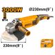 INGCO 2600W ANGLE GRINDER - 230MM SUPER INGCO (ING_AG26008-8) | Radian Online Zambia