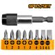 INGCO SCREWDRIVER BITS SET - 9PCS