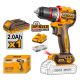 INGCO LITHIUM-ION CORDLESS DRILL WITH (47PCS ACCESSORIES)