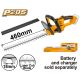 INGCO 20V LITHIUM-ION CORDLESS HEDGE TRIMMER - 460mm