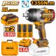 INGCO 20V LITHIUM-ION IMPACT WRENCH - 1350NM + 2x5.0AH (ING_CIWLI20135) | Radian Online Zambia