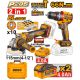 INGCO 20V LITHIUM-ION DRILL AND GRINDER COMBO KIT + 2x4AH (ING_CKLI20256) | Radian Online Zambia