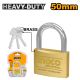 INGCO HEAVY DUTY BRASS PADLOCK - 50MM (ING_DBPL0502) | Radian Online Zambia
