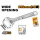 INGCO 250MM ADJUSTABLE WRENCH WIDE OPEN | Radian Online Zambia