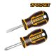 INGCO 2 PCS SCREWDRIVER SET - 6.5X38MM
