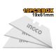 INGCO 10 PCS UTILITY KNIFE BLADES SET - 19X61MM
