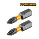 INGCO IMPACT SCREWDRIVER BITS SET 2PCS - 50MM