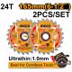 INGCO 24T ULTRA THIN TCT SAW BLADE SET - 165MM (2PCS) - ING_TSB1653 | Radian Online Zambia