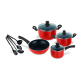 decakila 11 pc cookware set