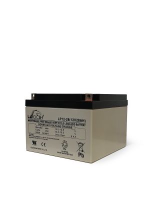 LEOCH SOLAR BATTERY - 12V - 28AH