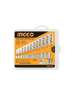 INGCO 9PCS HSS TWIST DRILL BITS SET