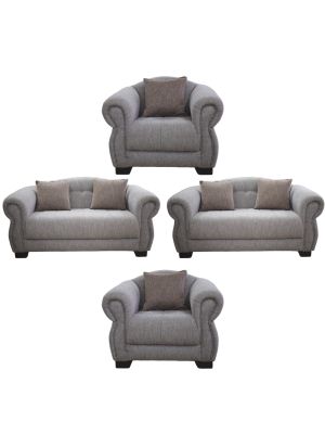 KUDU 6 SEATER UPRANGE SOFA SET - DB