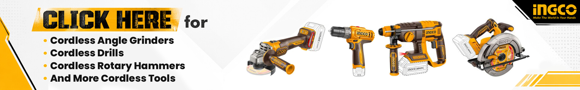 Shop INGCO Cordless Tools